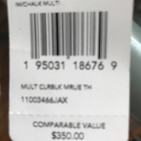 NWT-Coach Marlie multi colourblock top handle - Picture 8 of 9